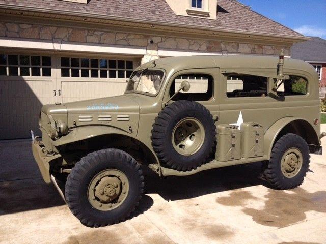 1942 Dodge WC 53 CARRYALL ARMY MILITARY