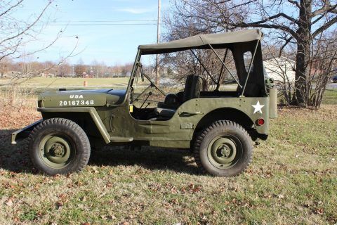1942 Ford GPW Willys Military Jeep for sale