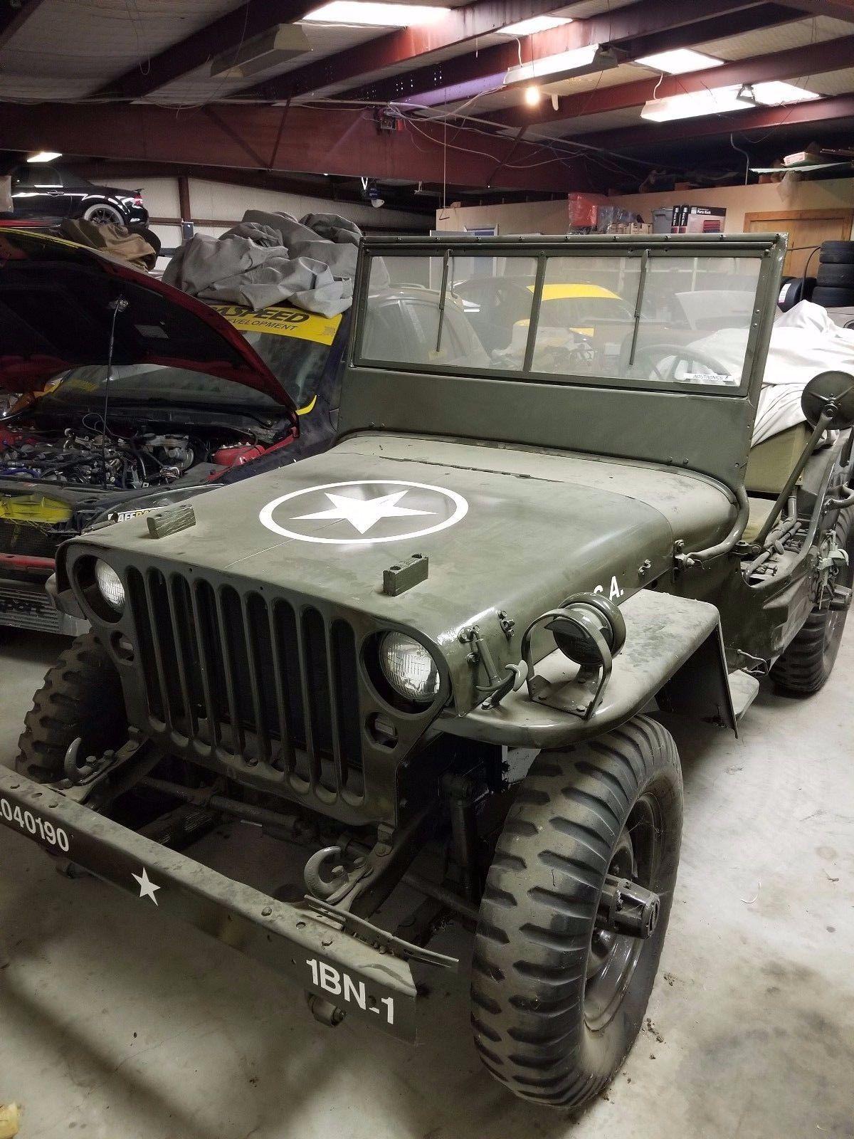 1946 Willys Steve Mcqueen Jeep For Sale