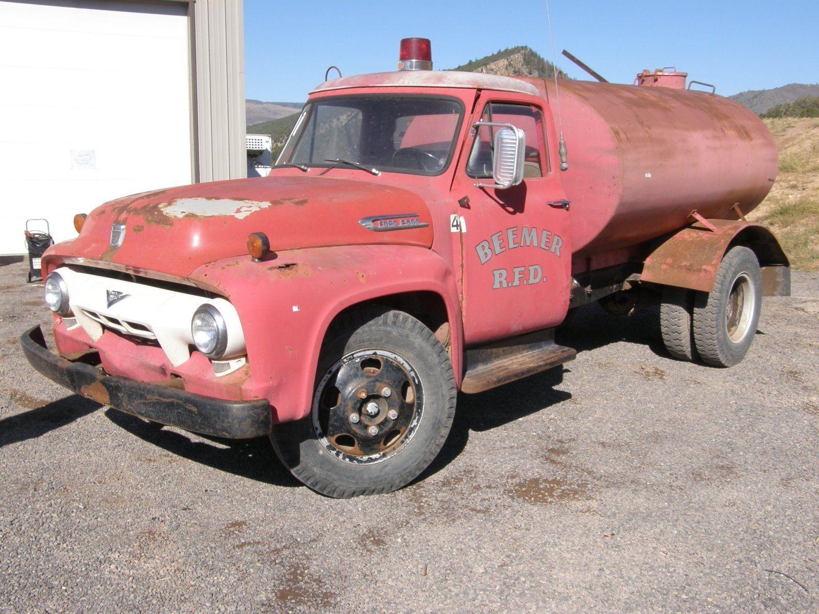 Ford f Fire Truck