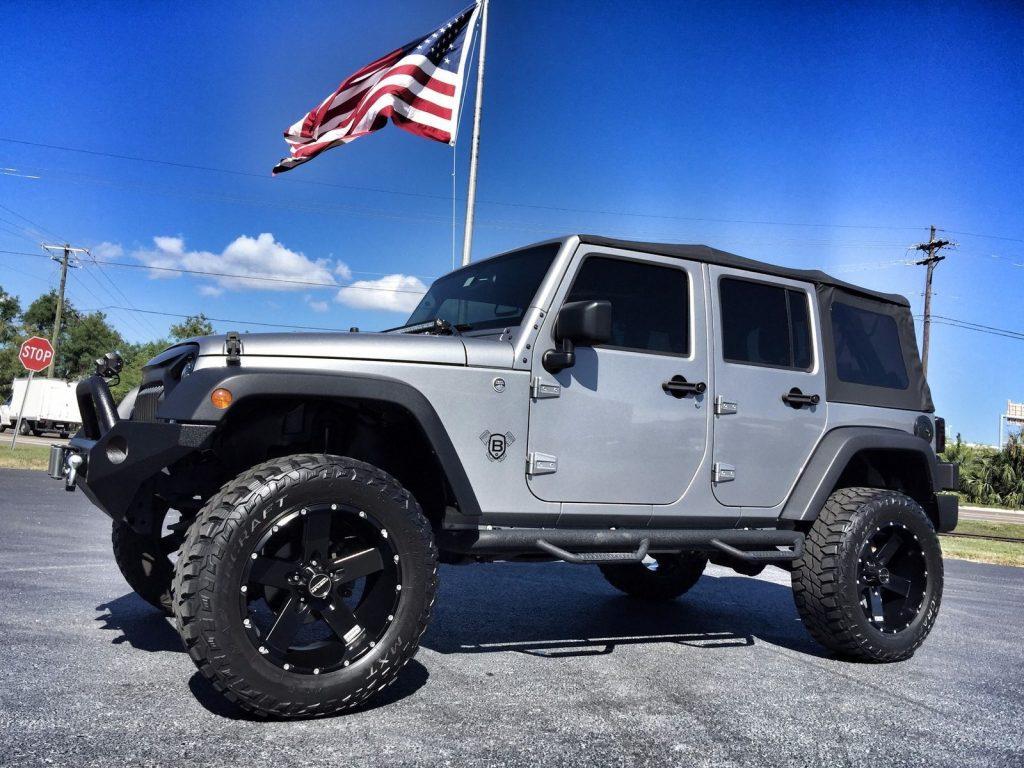 2015 Jeep Wrangler Custom Lifted Unlimited 4x4 For Sale