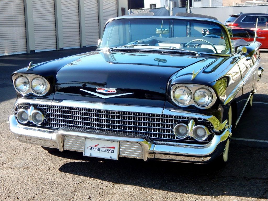 1958 Chevrolet Impala Tri Power Convertible with Continental Kit