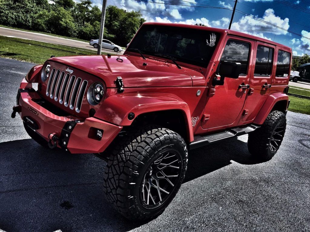 2016 Jeep Wrangler Sahara Custom Lifted Leather HARDTOP