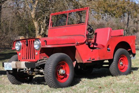 1948 Willys Overland CJ2A Civilian Jeep for sale