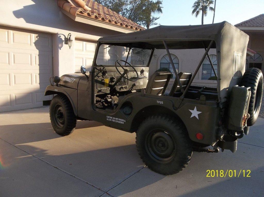 1952 Willys M38a1 Military Jeep