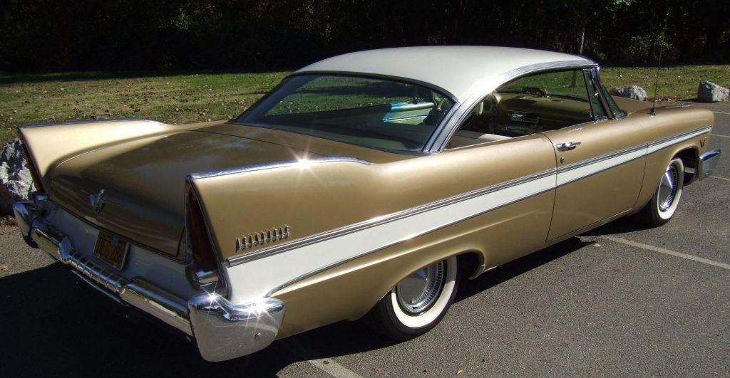 1957 Plymouth chrome
