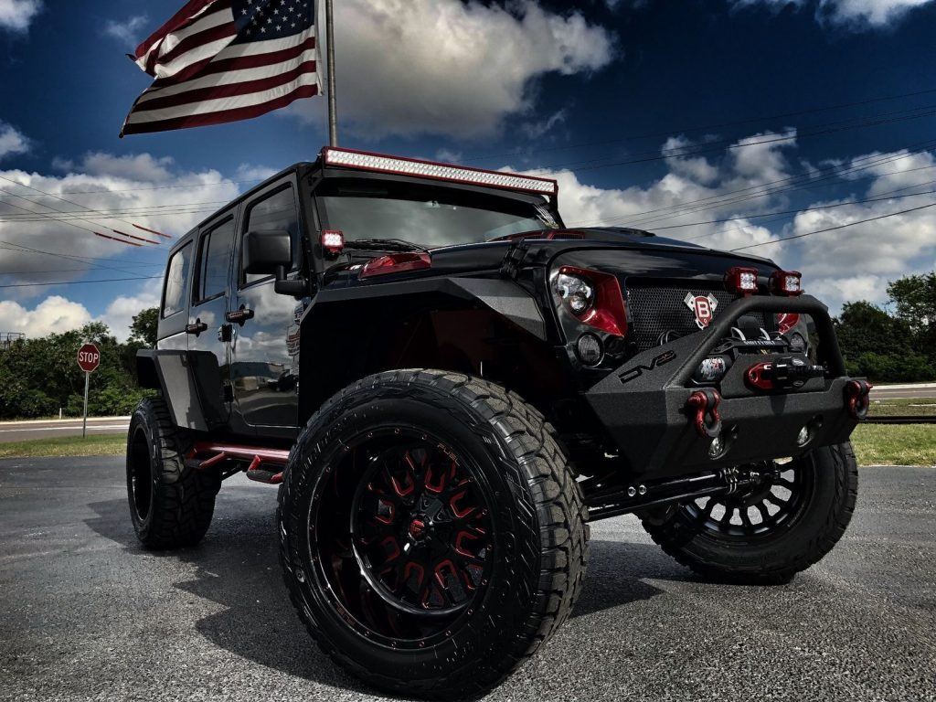 2018 Jeep Wrangler Rubicon Custom Lifted LEATHER