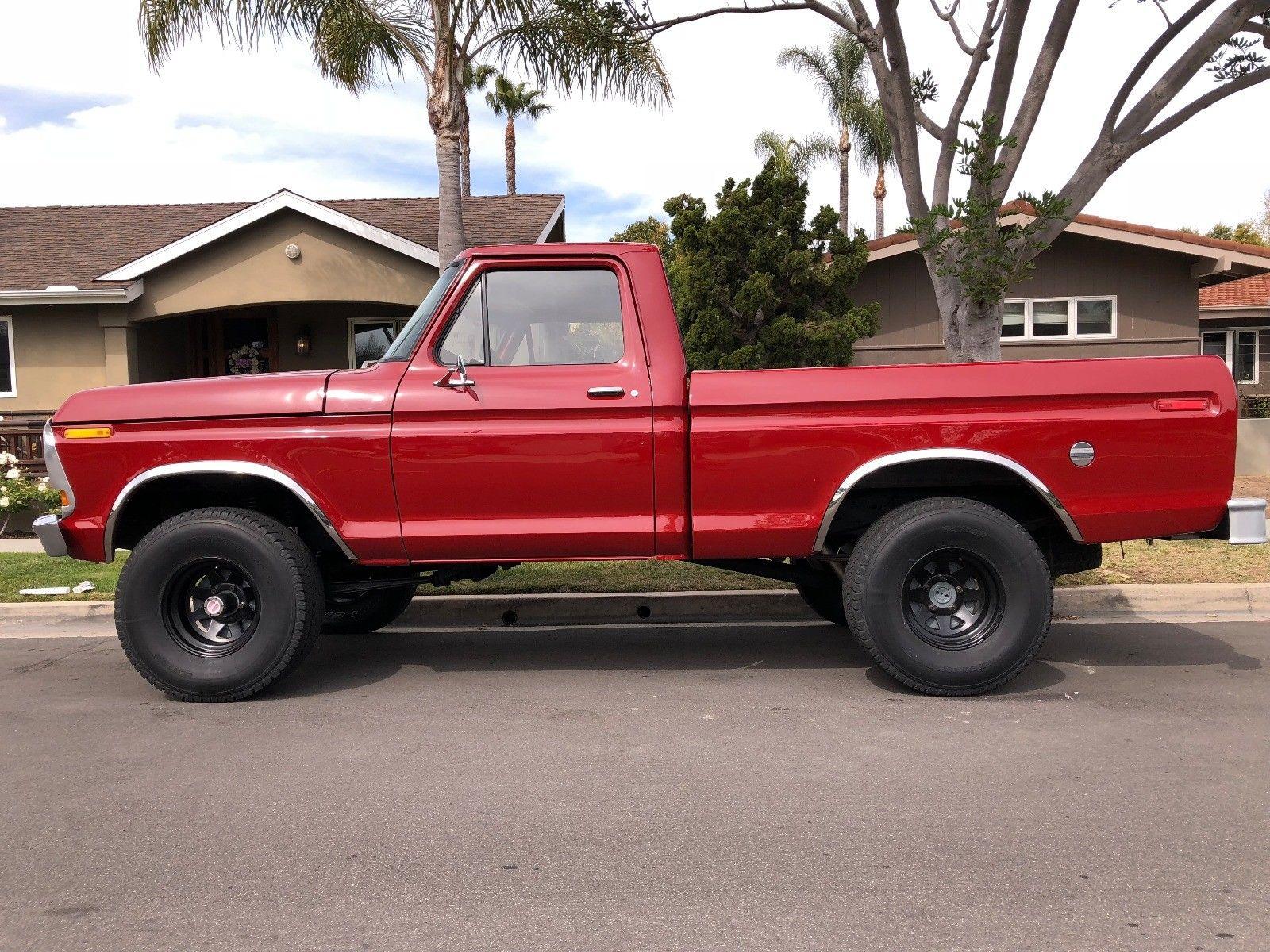 1973 Ford F100 4×4 Short Bed Classic Truck for sale