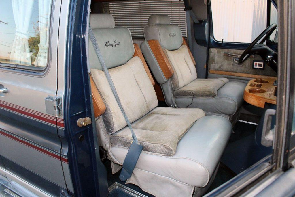 1987 Ford E Series Van 3/4 Ton, 7.5 Liter, Conversion Van, One Owner