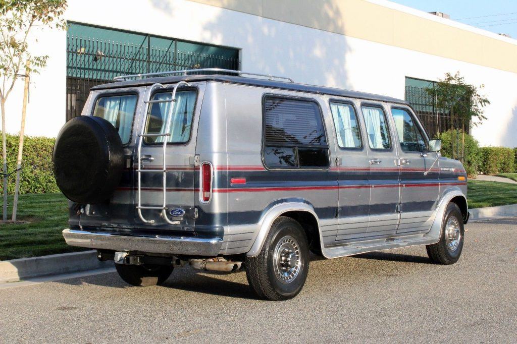 1987 Ford E Series Van 3/4 Ton, 7.5 Liter, Conversion Van, One Owner