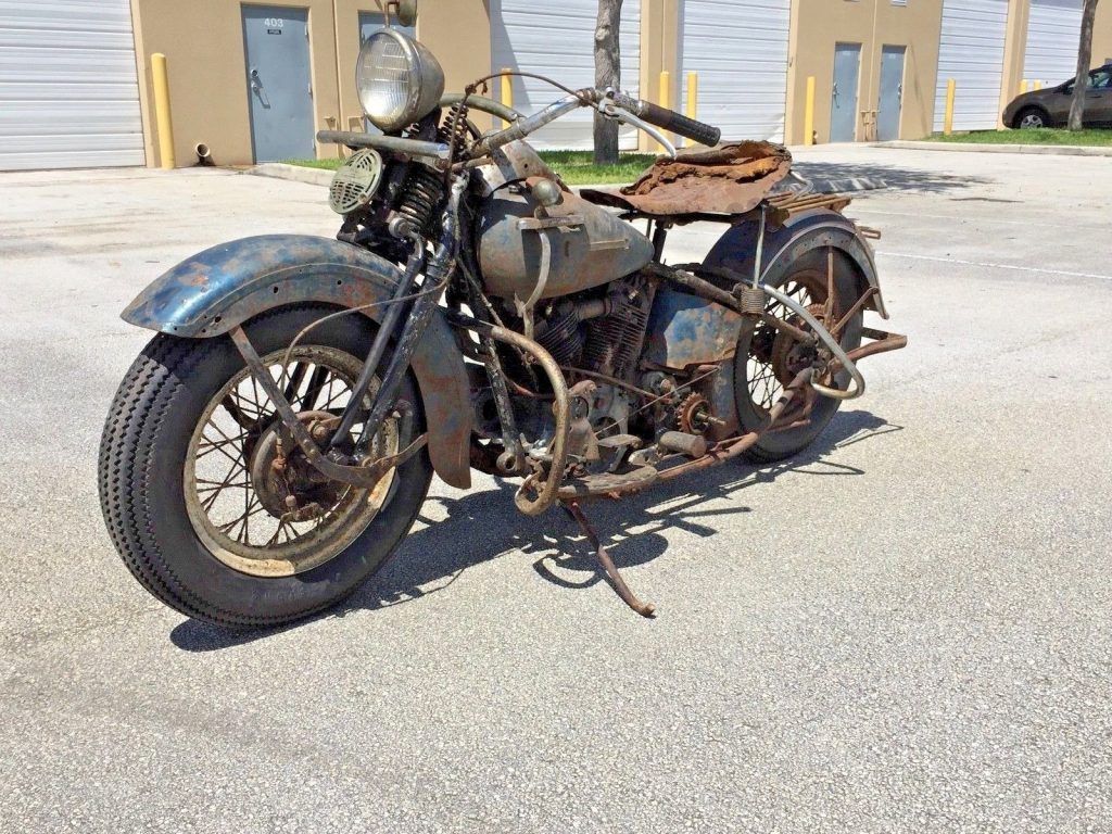 1947 Harley Davidson FL Knucklehead