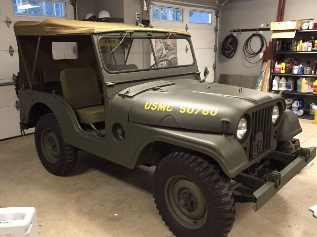 1954  Jeep M38A1 military