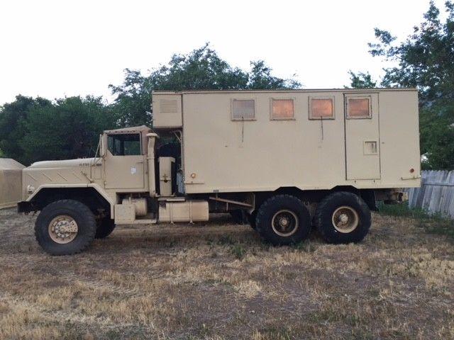 BMY Harsco M934A2 5 Ton 6×6 Military Command Center Truck