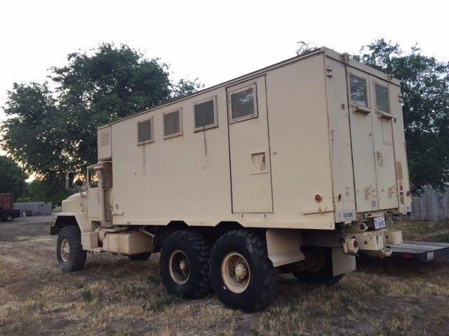 BMY Harsco M934A2 5 Ton 6×6 Military Command Center Truck
