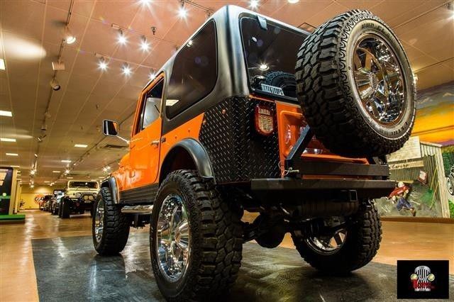Jeep CJ-7 Orange with 100,492 Miles, for sale!