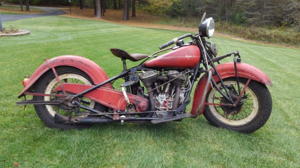 1937 Indian Chief Motorcycle