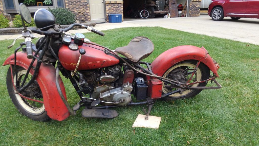 1937 Indian Chief Motorcycle