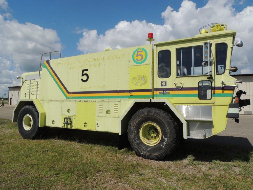 1983 Oshkosh T 6 rescue Vehicle 4×4 Detroit Diesel