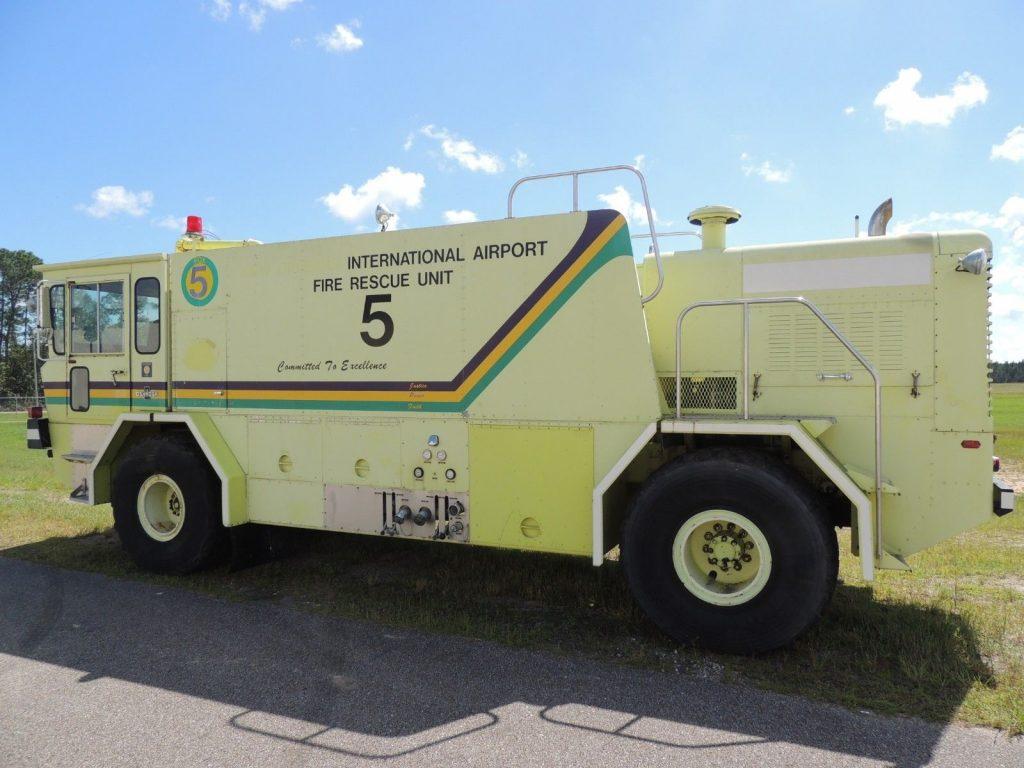 1983 Oshkosh T 6 rescue Vehicle 4×4 Detroit Diesel