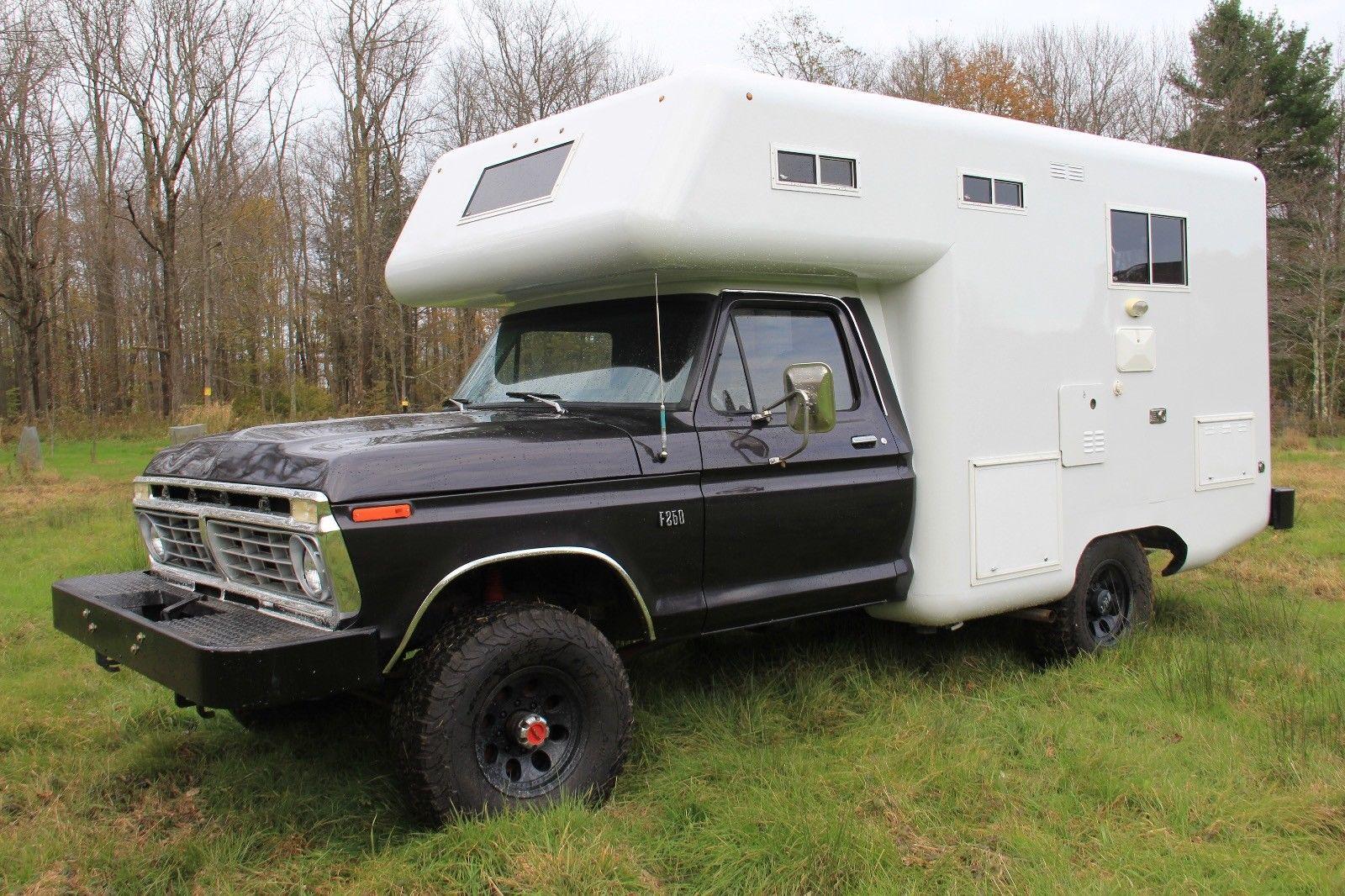 Ford F 250 Vintage Truck Camper for sale