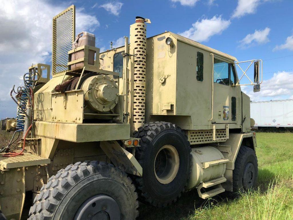 cost of oshkosh military truck tank