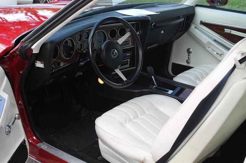 1977 Pontiac Grand Prix 63,000 Actual Miles Rare White Interior