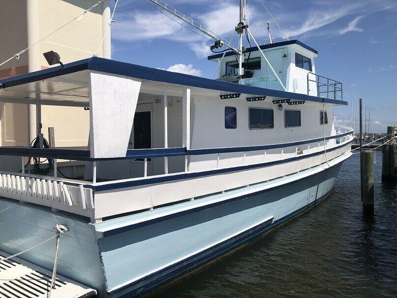 1982 Custom Chandeleur Charter Boat 60 ft