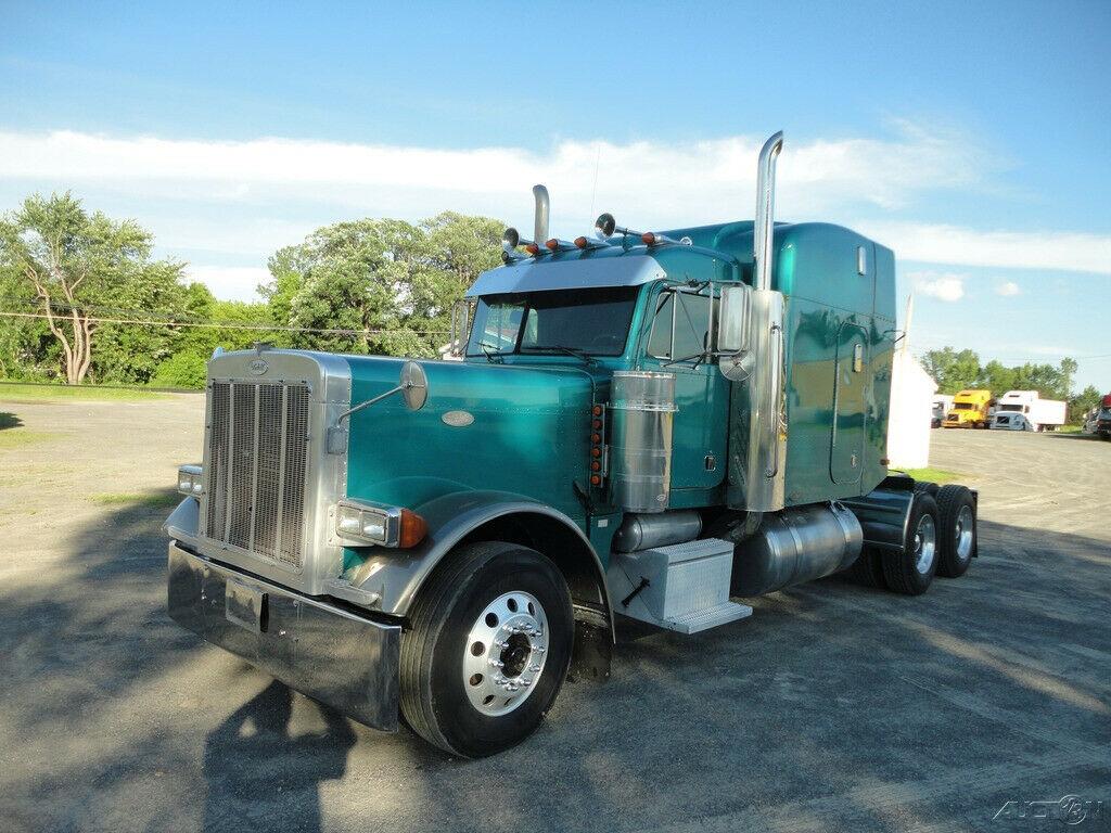 Blue Peterbilt 379