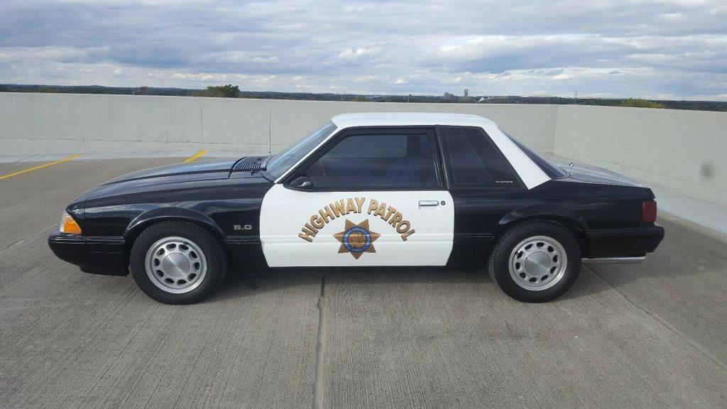 1989 Ford Mustang LX Police Car