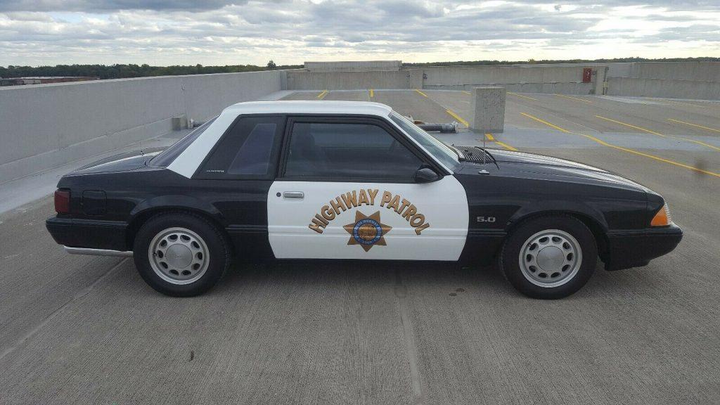 1989 Ford Mustang LX Police Car