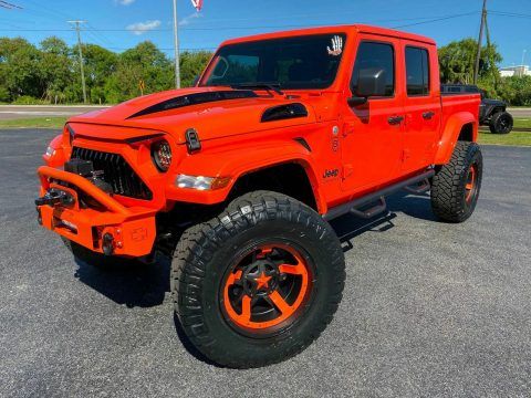 2020 Jeep Gladiator Punk&#8217;n Custom Lifted Leather XD 38&#8243; NITTOs for sale