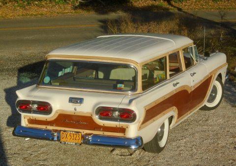 1958 Ford Country Squire 9 Passenger Woody Wagon 54K Miles for sale