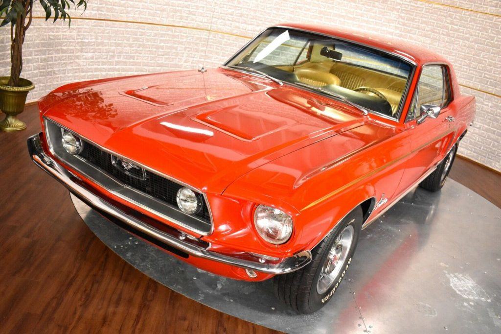 1968 Ford Mustang GT PACK / 4 Speed / Restored / SHIP WORLDWIDE
