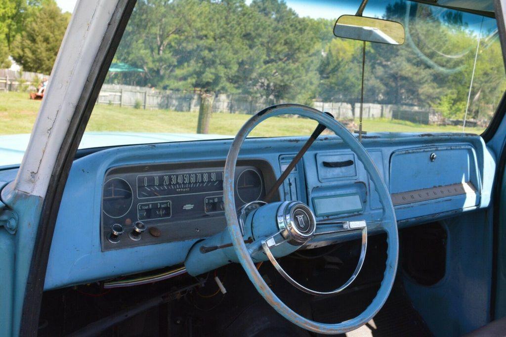 1966 Chevrolet C 10 SWB Custom CAB W/big BACK WINDOW