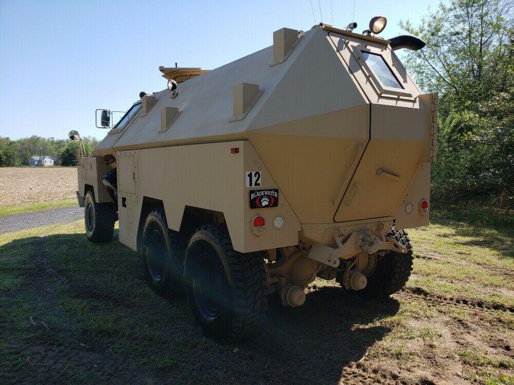 12 Black Water Grizzly MRAP Armored Trucks