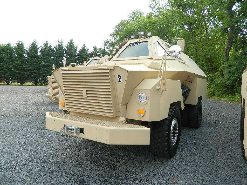 12 Black Water Grizzly MRAP Armored Trucks