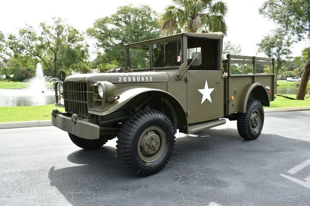 1953 Dodge M37 3/4 Ton Military Truck Flat 6 Cylinder