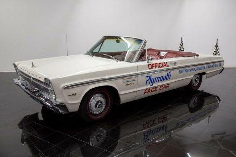 1965 Plymouth Fury Convertible Pace Car for sale
