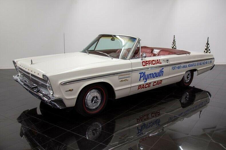 1965 Plymouth Fury Convertible Pace Car