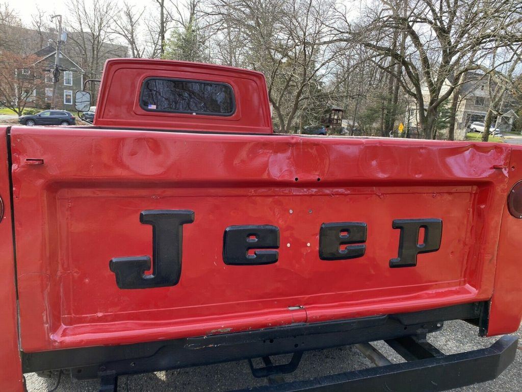 1965 Jeep Gladiator Pickup Red