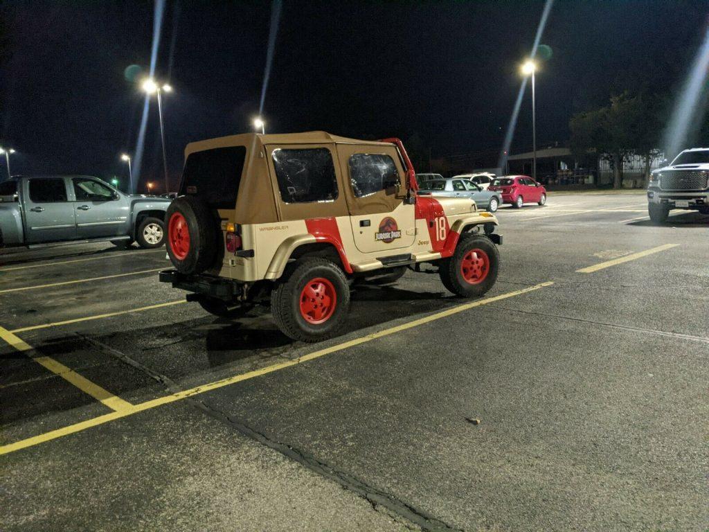 1994 Jeep Wrangler YJ Jurassic Park