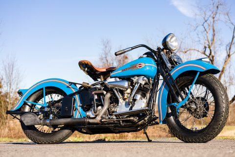 1938 Harley Davidson Flathead Knucklehead EL Vintage Antique Restored MINT for sale