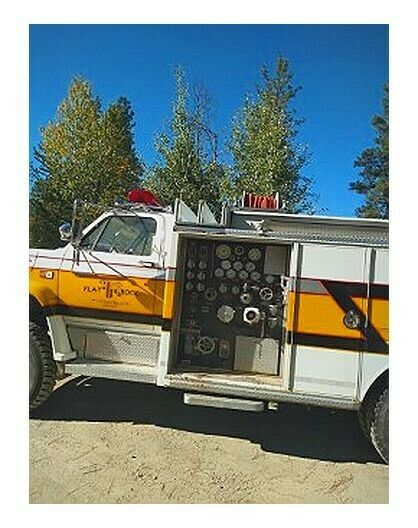 1982 GMC 7000 4X4 Wildland Fire Truck