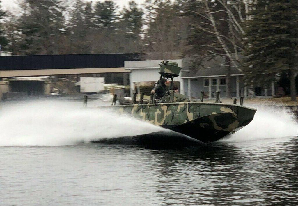 Riverine Assault Boat RAB NAVY SEAL SOC R SWCC Yanmar 6ly2a STP Hamilton Jet