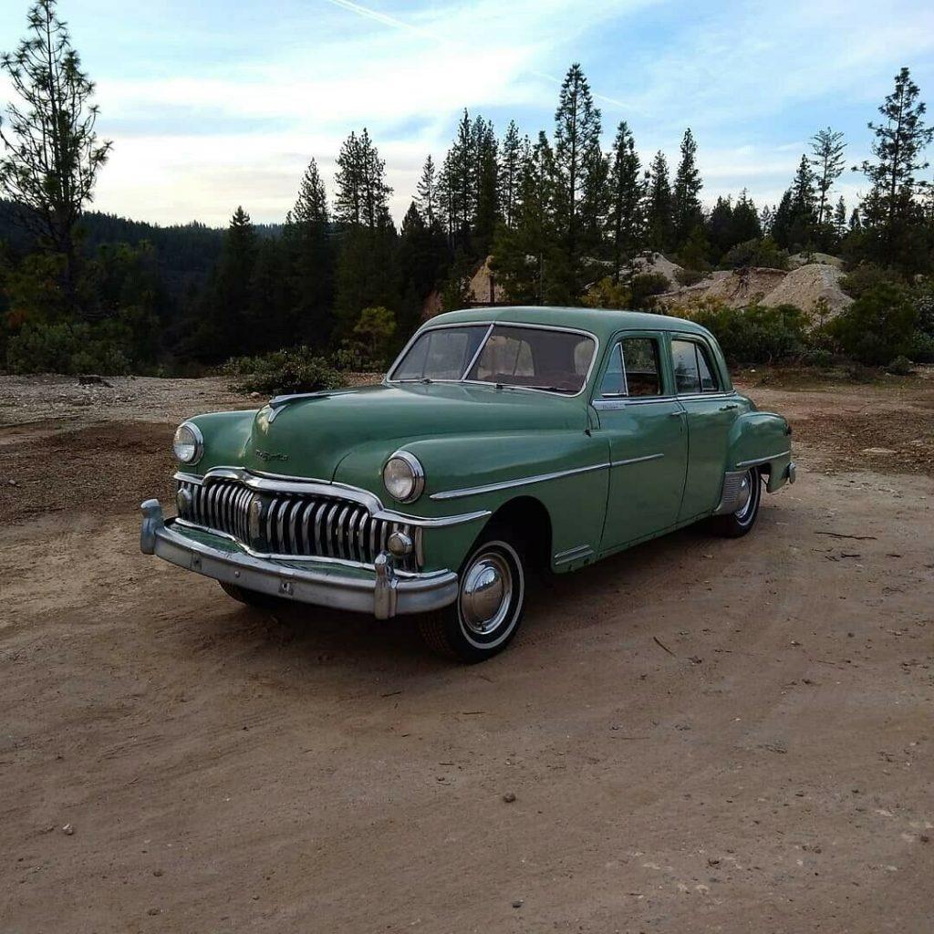 1950 Desoto Custom 4 dr sedan
