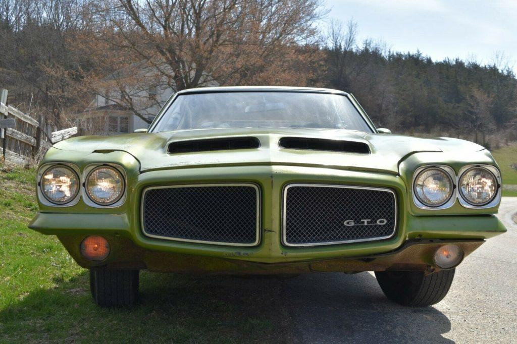 1971 Pontiac GTO BORN WITH Drivetrain TIME Capsule Muscle CAR