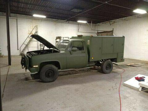 1985 Chevrolet Military M1008  4&#215;4 1 Ton Truck for sale