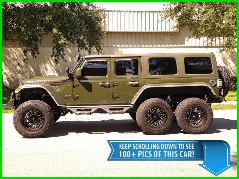 2021 Jeep Wrangler Unlimited Rubicon Diesel   6X6 Beast 3RD ROW SEAT for sale