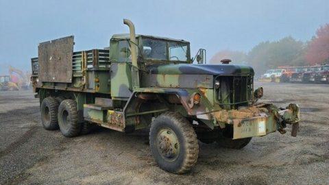 AM General M813a1 5 Ton 6&#215;6 Military Cargo Truck w/ Stake sides for sale