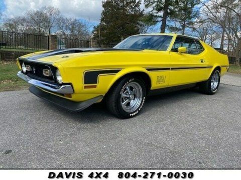 1971 Ford Mustang Mach 1 Edition Sports Car Classic for sale